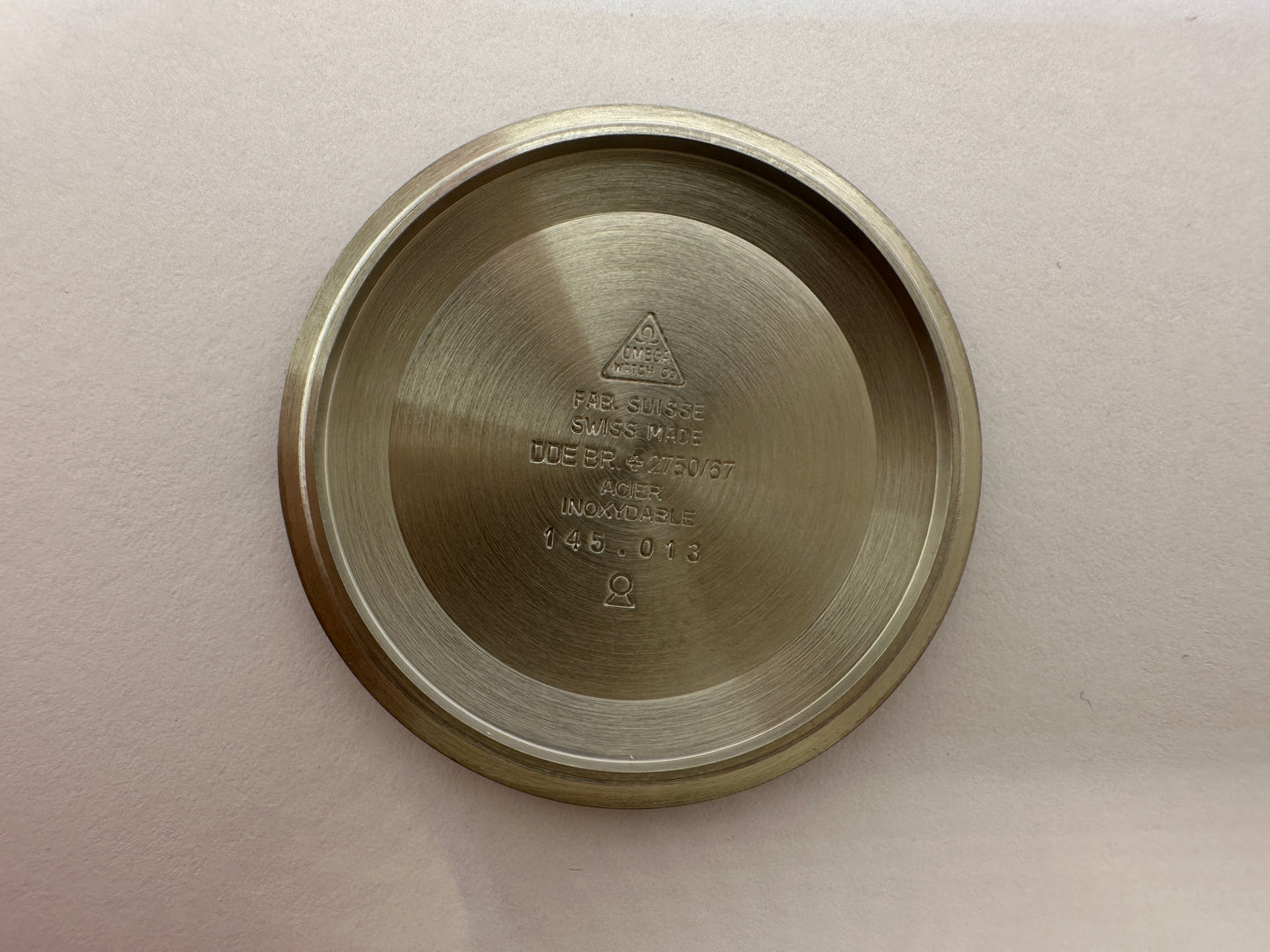Omega Flightmaster ref 145.013 Service Caseback