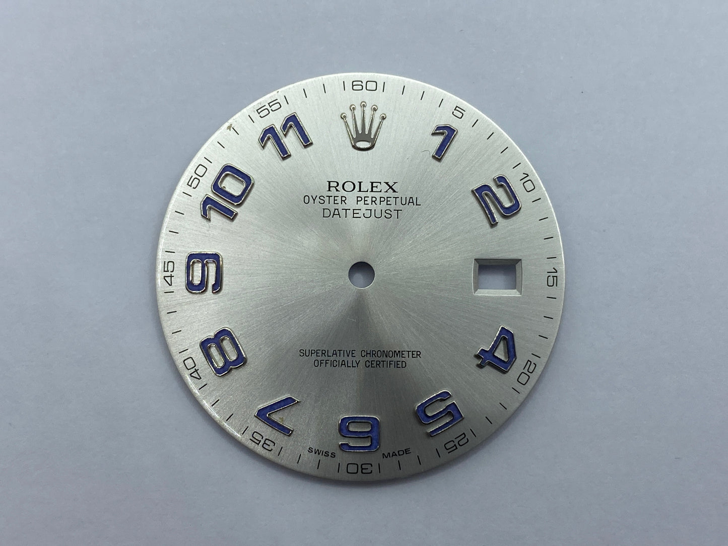 New Rolex Datejust II 41mm Arabic Numerals Blue Dial for ref. 116300