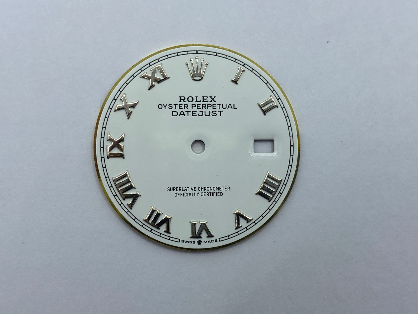 New Rolex Datejust 36mm White Roman Dial for ref. 126200