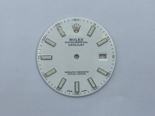 New Rolex Datejust II 41mm White Dial for ref. 116300